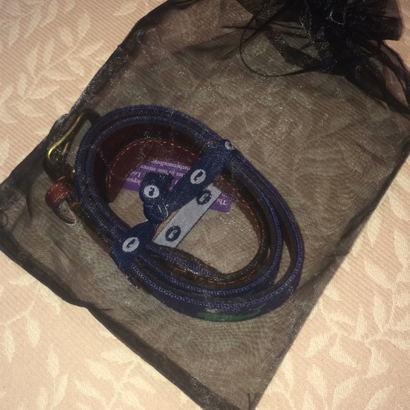 Needlepoint belt by Smathers & Branson - Picture 1 of 6